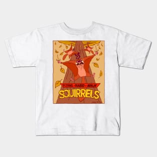 Ninja Squirrels Kids T-Shirt